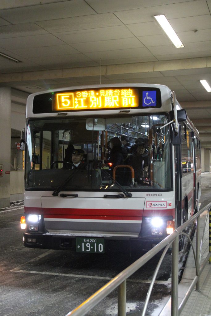 【北海道中央バス】ヘッドライトLED換装本格的に開始！