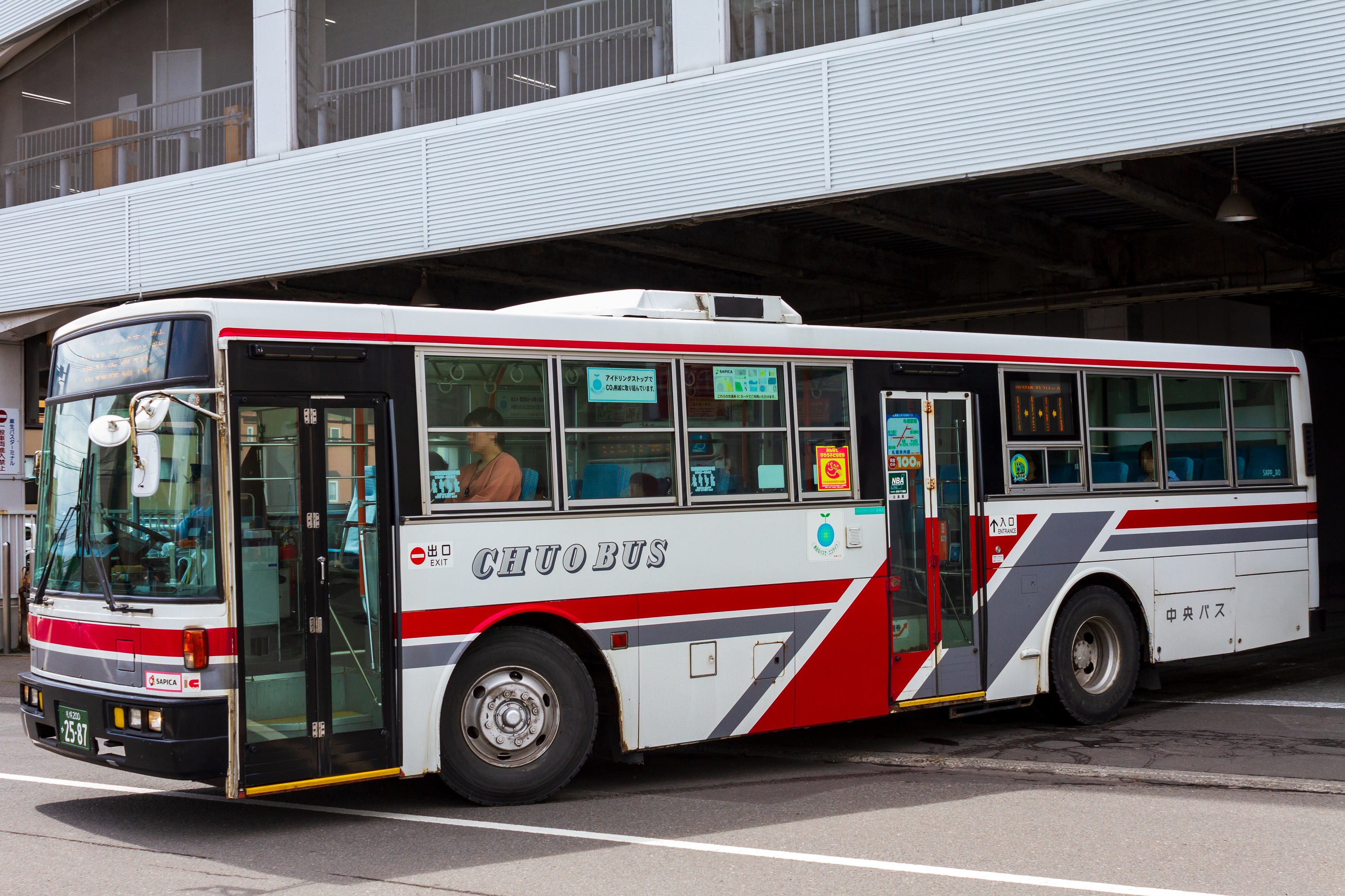 北海道中央バス】札幌200か2587 | ☆彗星728号室☆（ジェイ・アール